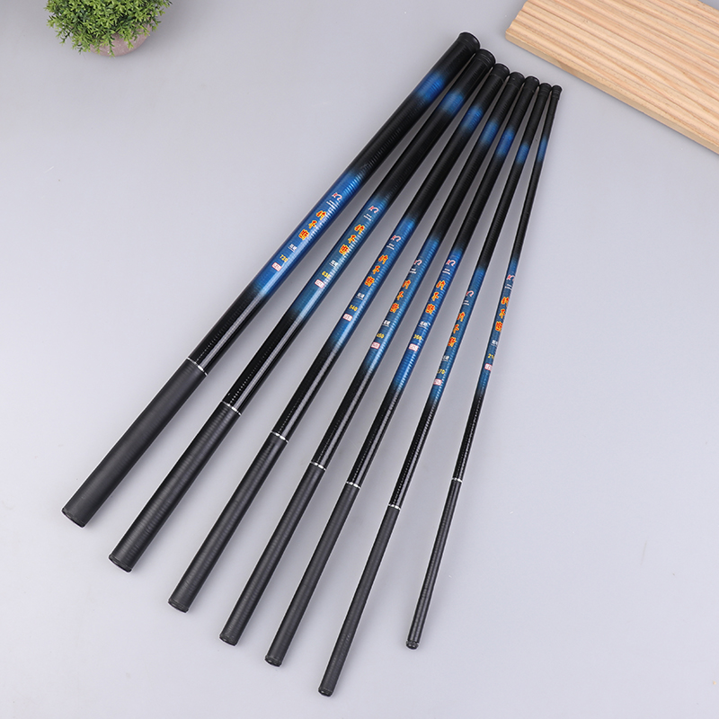 Fishing Rod Spinning - Телескопическая удочка из стекловолокна 2,1/2,7/3,6/4,5/5,4/6,3/7,2 м,