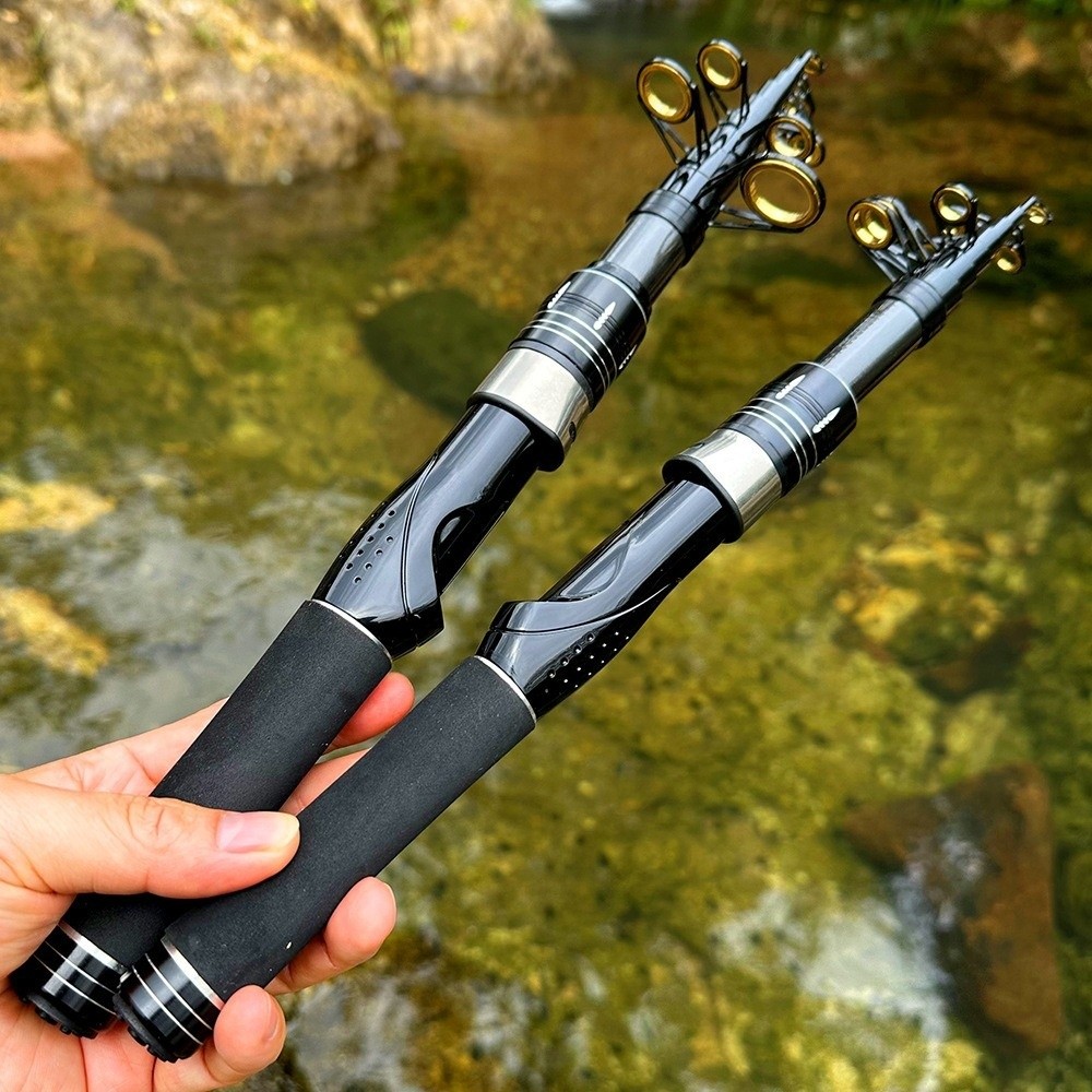 Fishing Rod Surf - Удочка из углеродного волокна 30T, телескопическая,