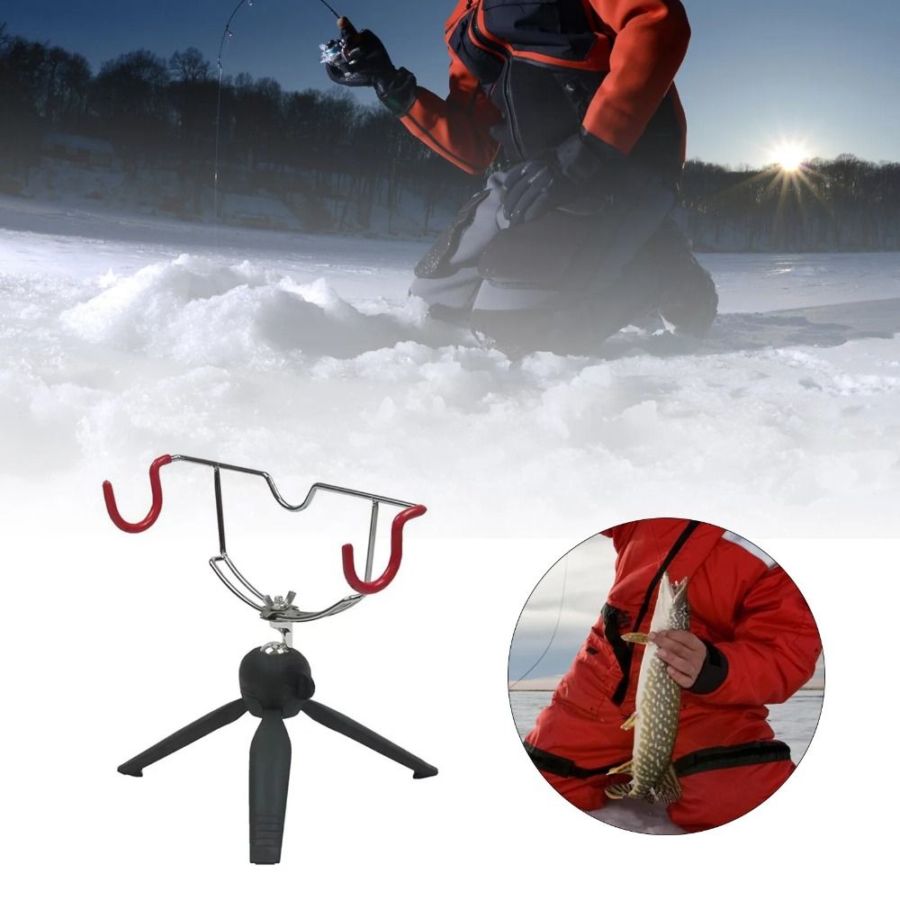 360 °   Регулируемая складная  – обзор и цена Fishing Rod Ice